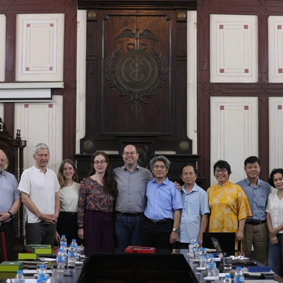 THÚC ĐẨY HỢP TÁC VỚI ĐẠI HỌC GREIFSWALD, ĐỨC VÀ VIỆN NGHIÊN CỨU Y HỌC ĐINH TIÊN HOÀNG TRONG BẢO TỒN, PHÁT TRIỂN BỀN VỮNG NGUỒN DƯỢC LIỆU
